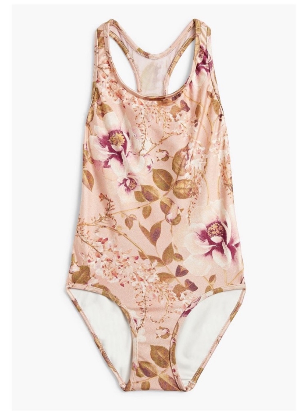 Zimmermann Kids Pink Racerback One
Piece Swimsuit Girls Size 4